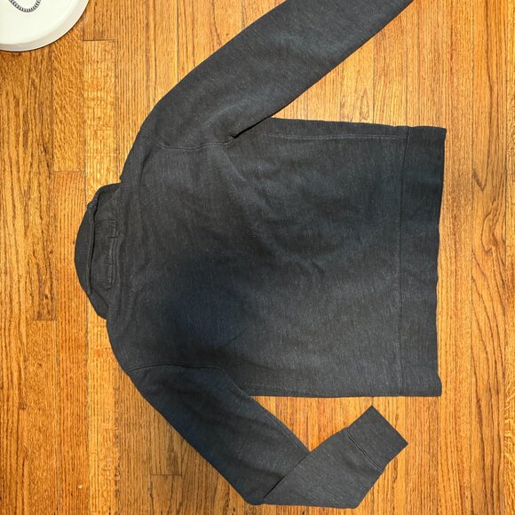 ralph lauren charcoal cuddly cottage coastal whimsigoth cardi - Picture 2 of 4